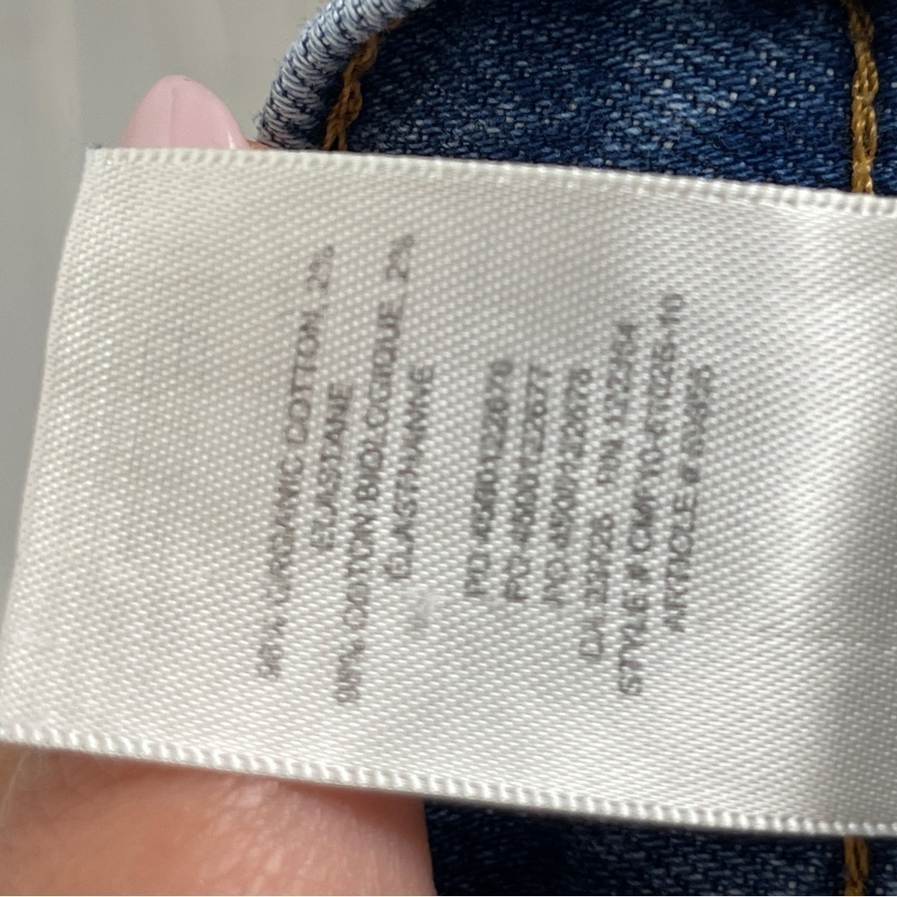 Aritzia Denim Forum The Yoko High Rise Slim High-waisted slim jeans blue 24 - Picture 11 of 12